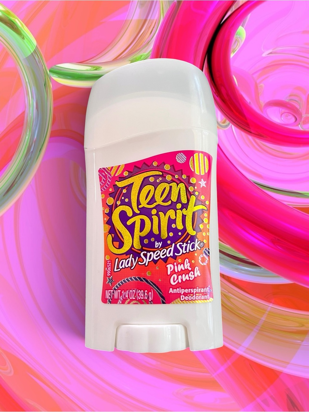 Teen Spirit by Lady Speed Stick Antiperspirant Deodorant, Pink Crush, 1.4 oz NEW